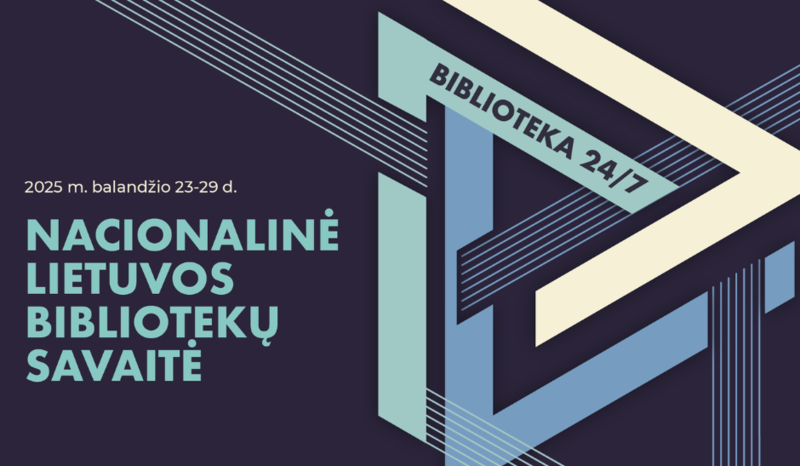 Kviečiame dalyvauti Nacionalinės Lietuvos bibliotekų savaitės veiklose